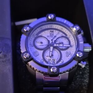 Invicta Jason Taylor Chronograph 48 mm — Two-Tone Steel – Model 13047